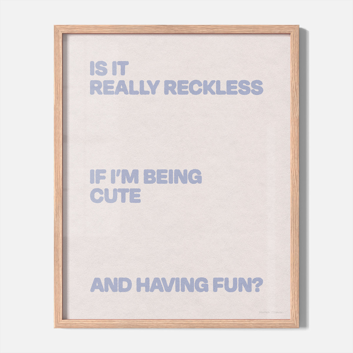 RECKLESS PRINT