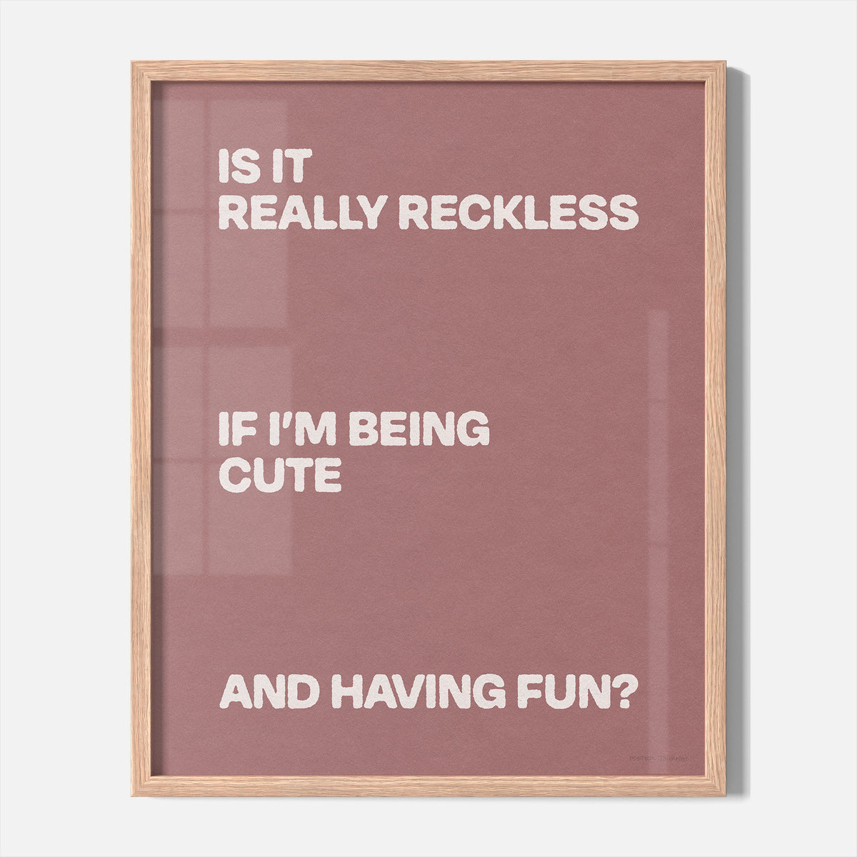 RECKLESS PRINT