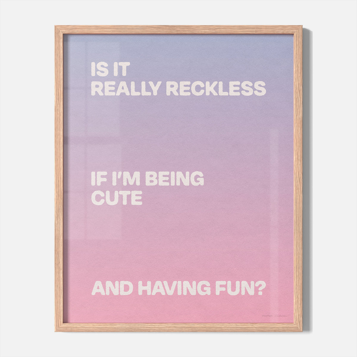 RECKLESS PRINT