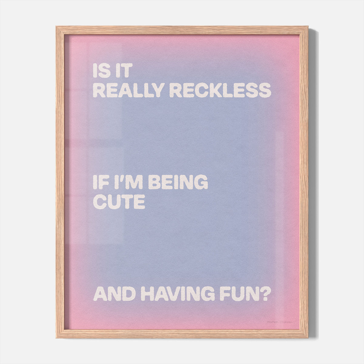 RECKLESS PRINT