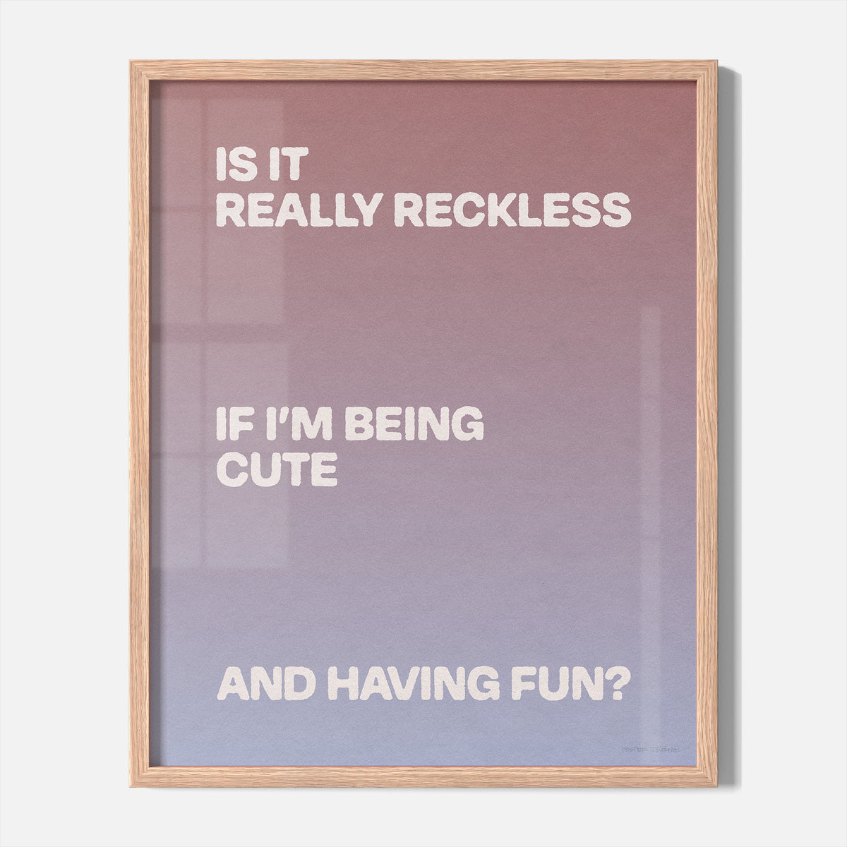 RECKLESS PRINT
