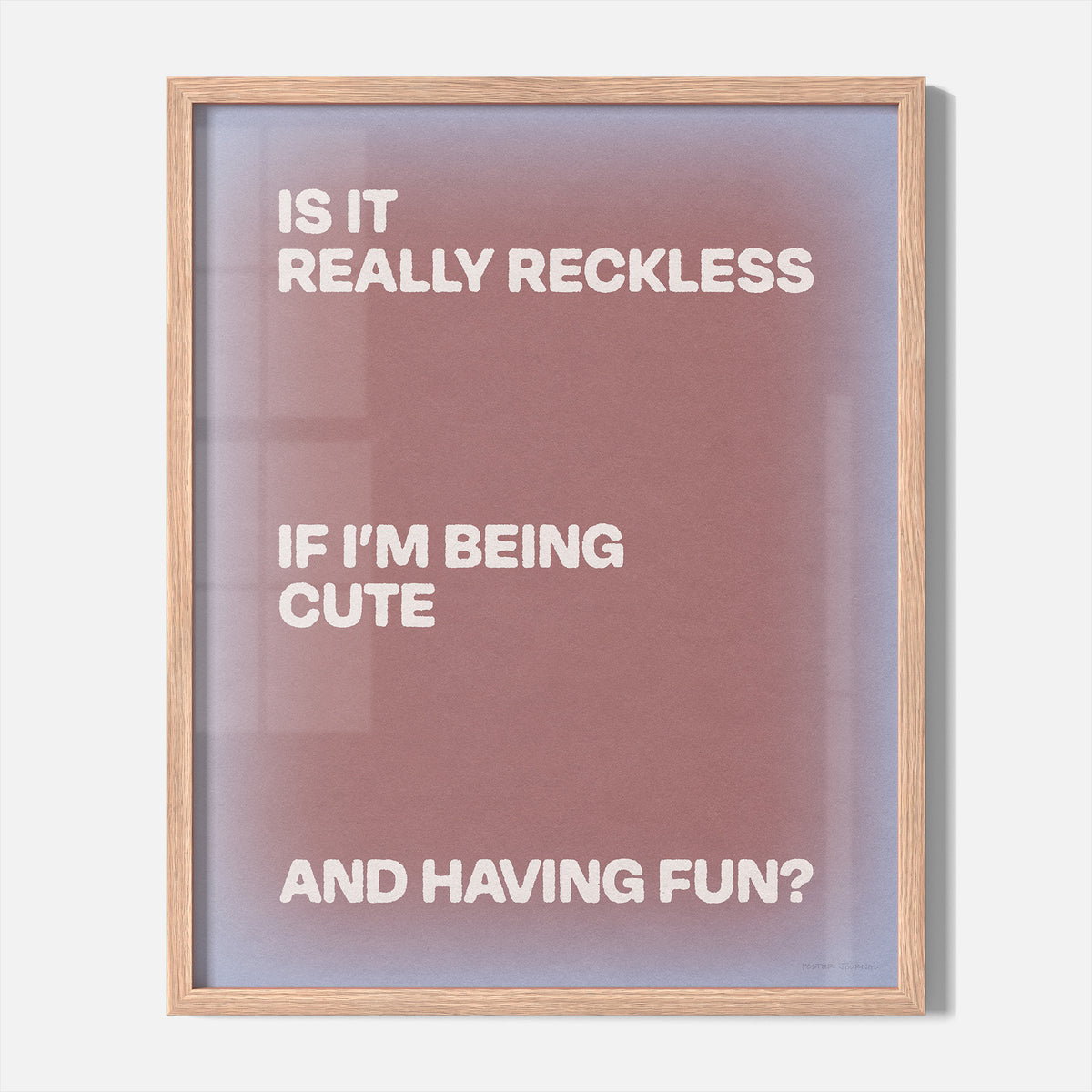 RECKLESS PRINT