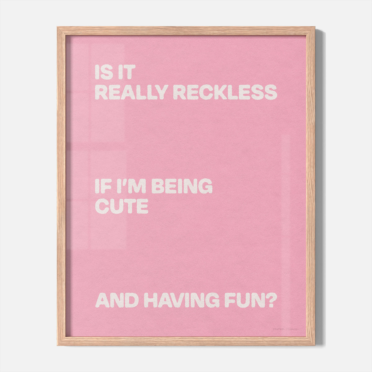 RECKLESS PRINT
