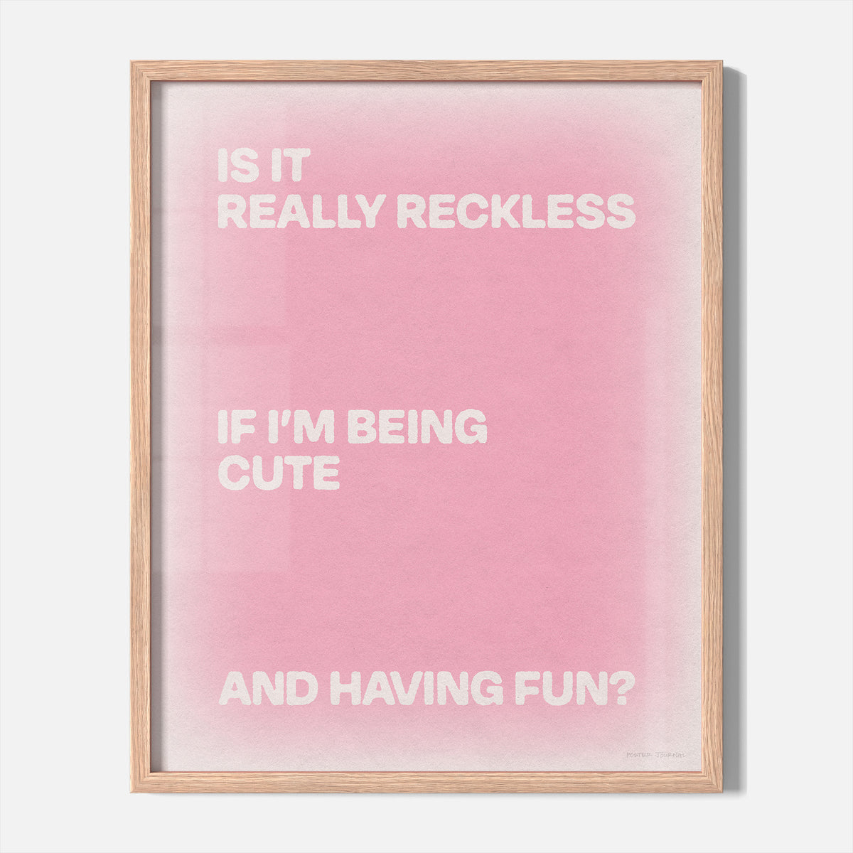 RECKLESS PRINT
