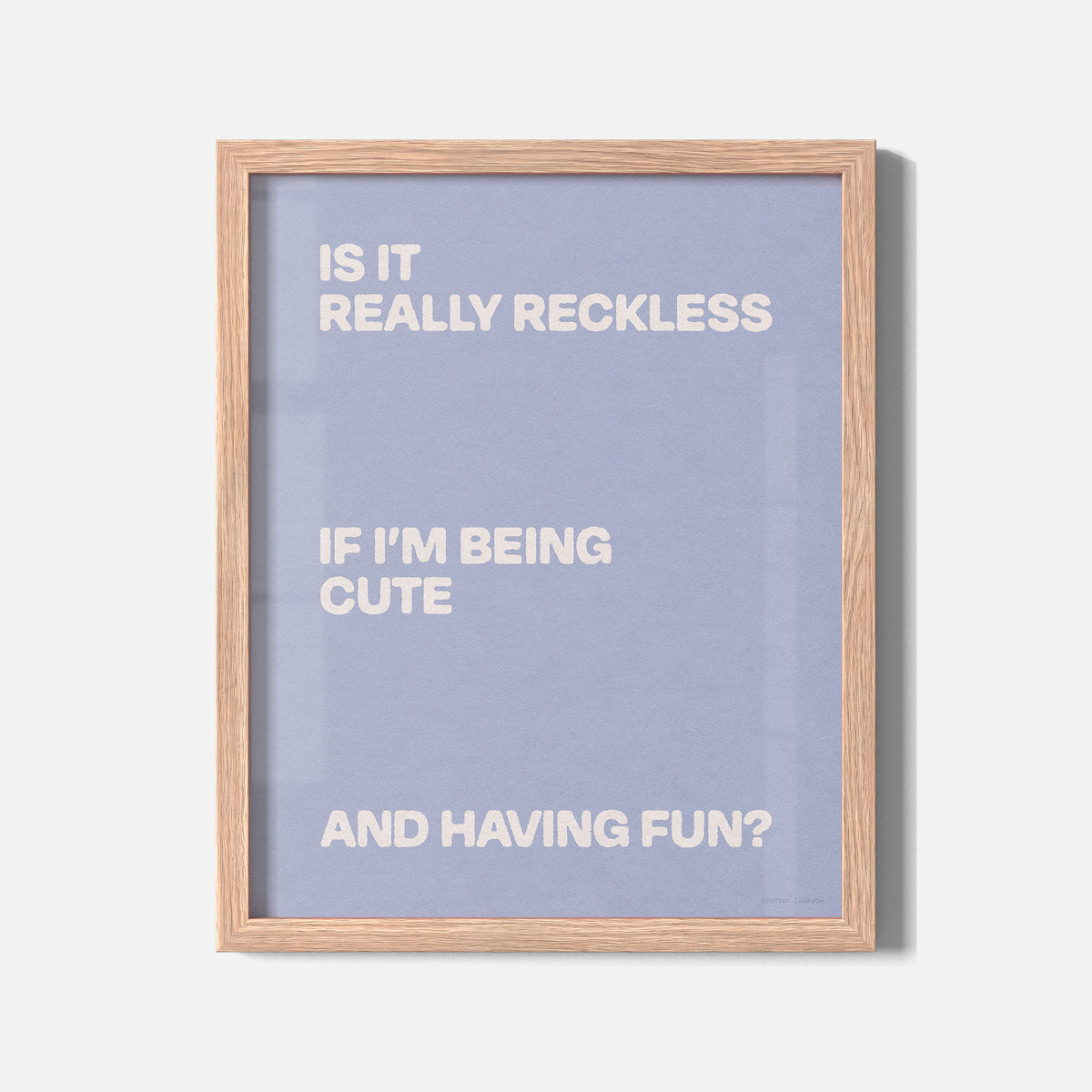 RECKLESS PRINT