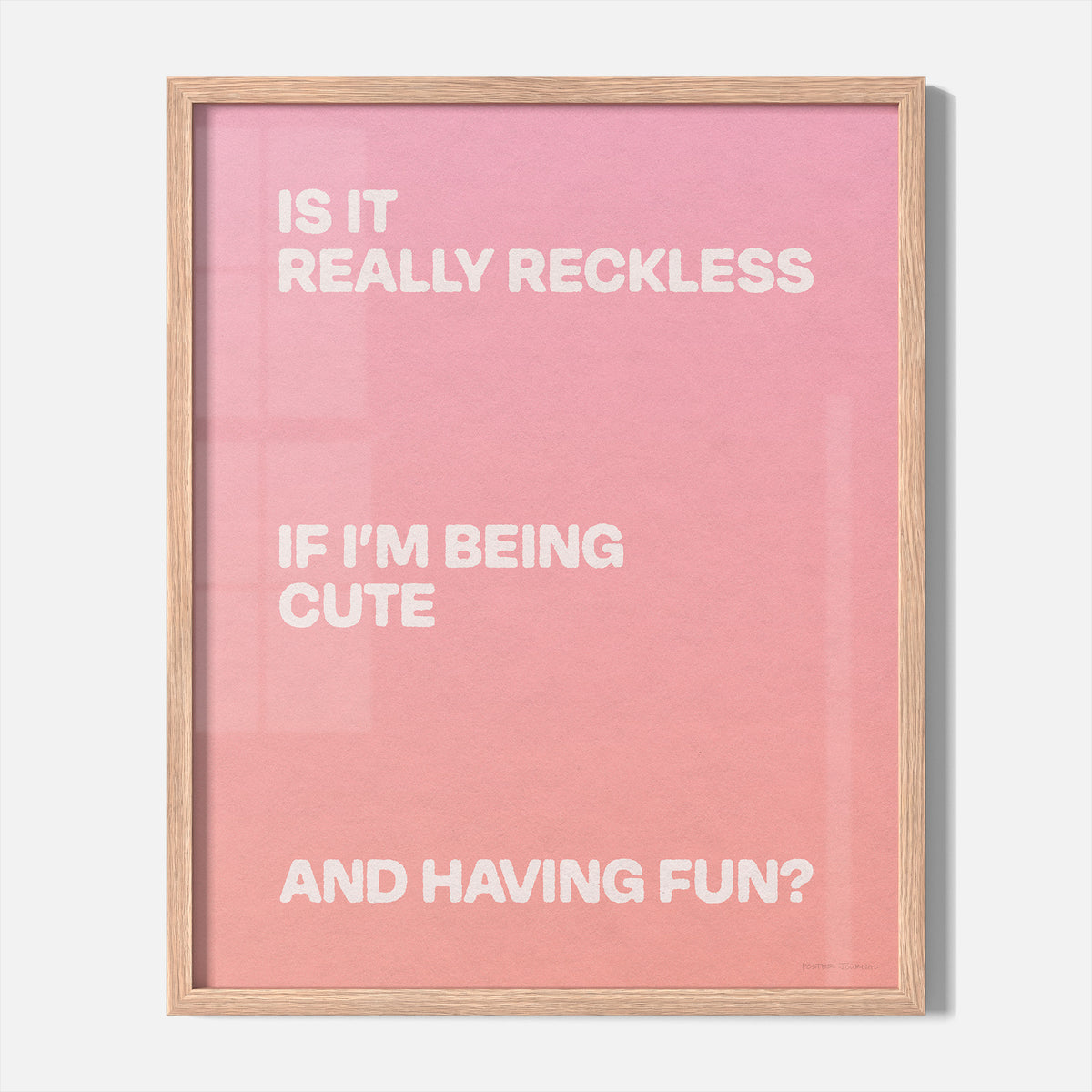 RECKLESS PRINT