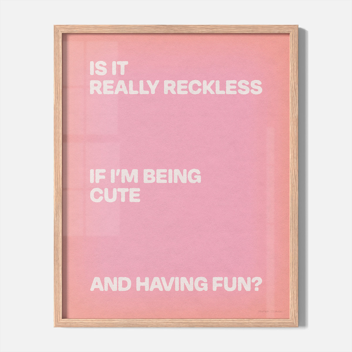 RECKLESS PRINT