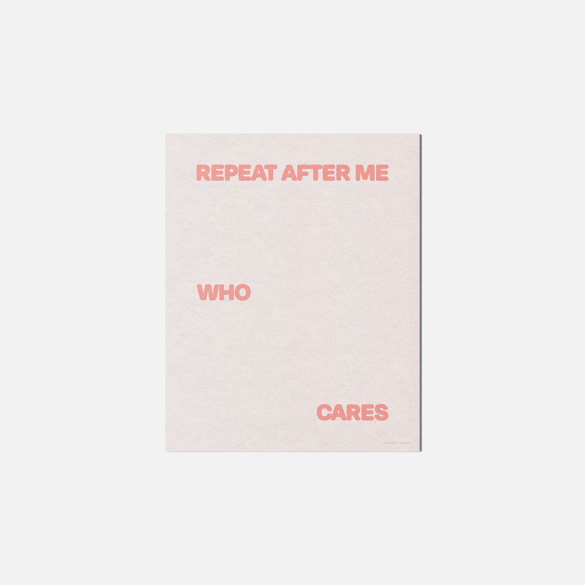 REPEAT PRINT