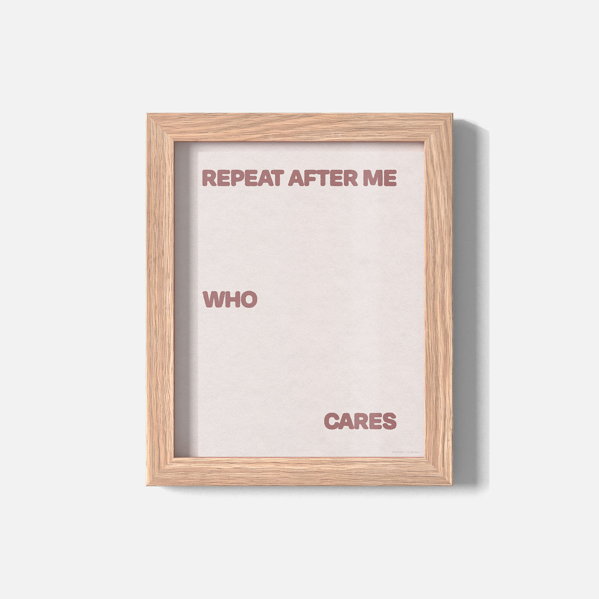 REPEAT PRINT