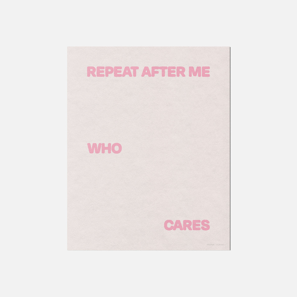 REPEAT PRINT