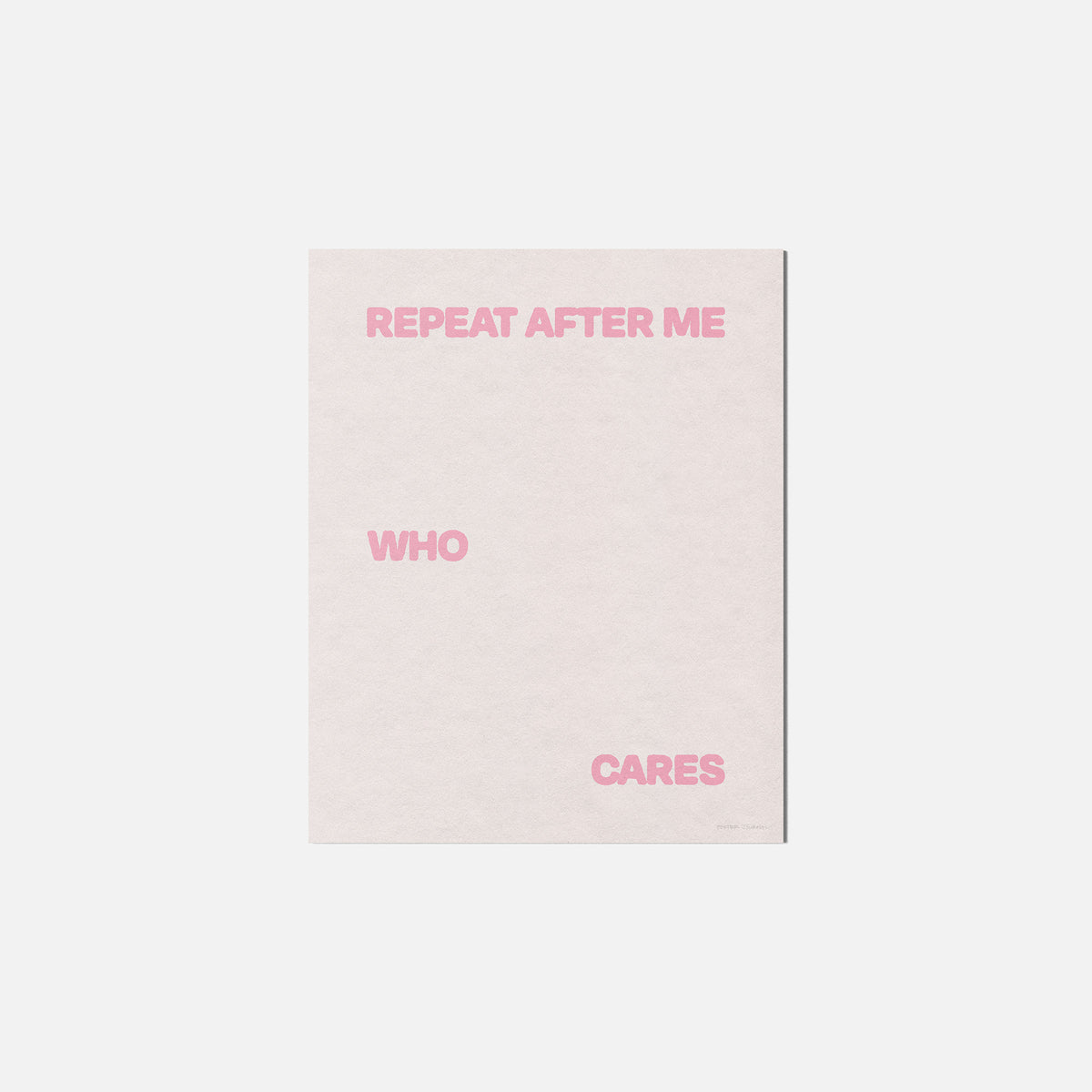 REPEAT PRINT