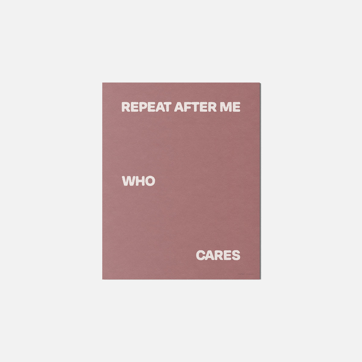 REPEAT PRINT