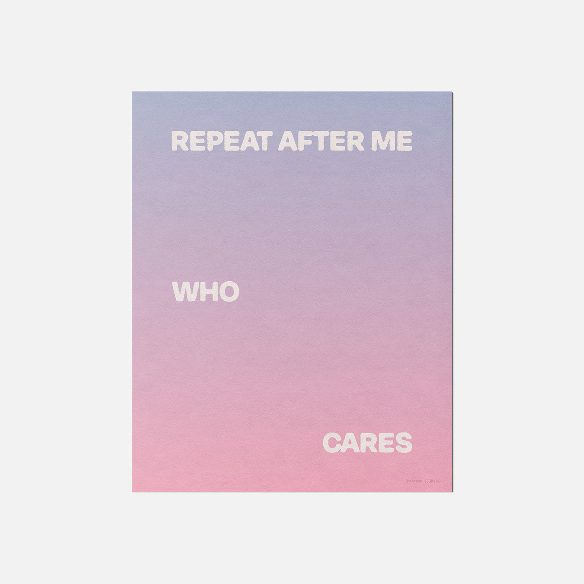 REPEAT PRINT