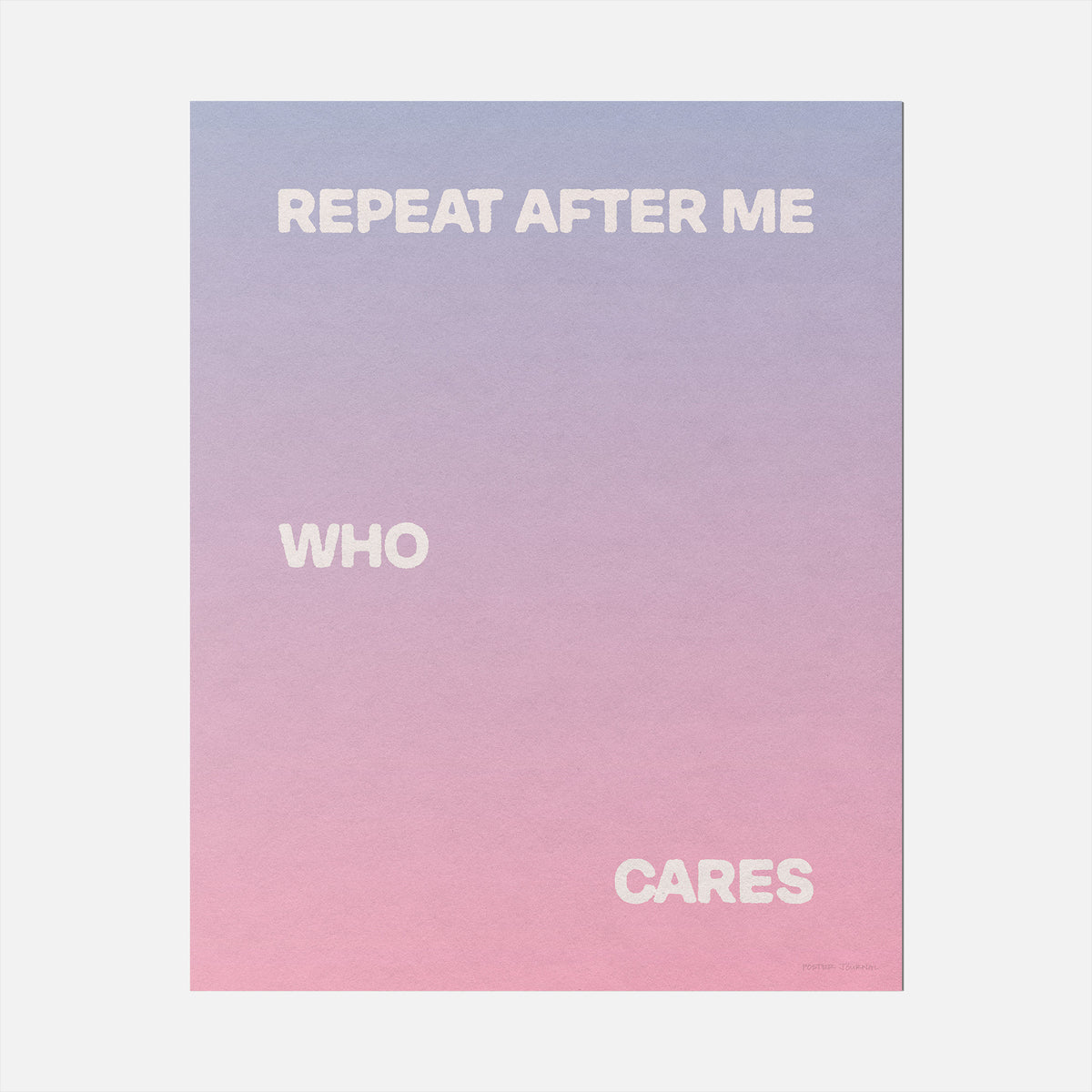 REPEAT PRINT