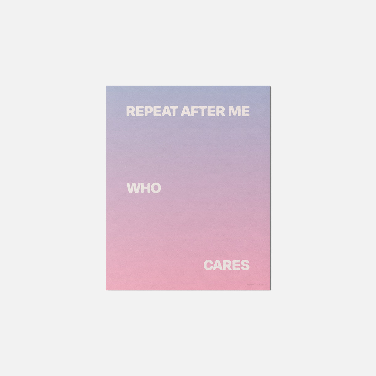 REPEAT PRINT