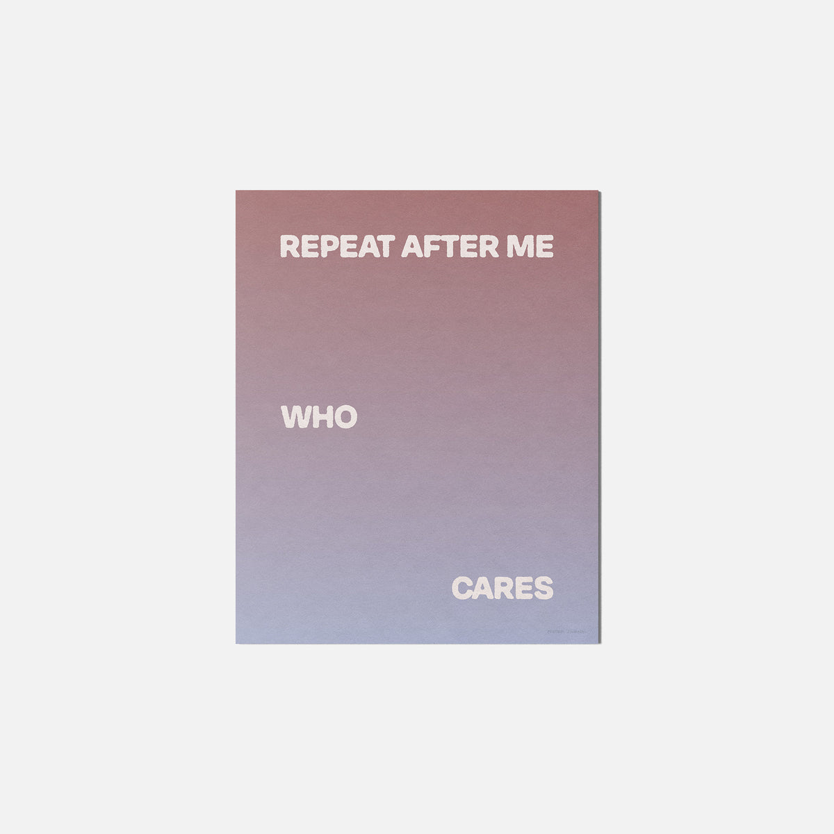 REPEAT PRINT