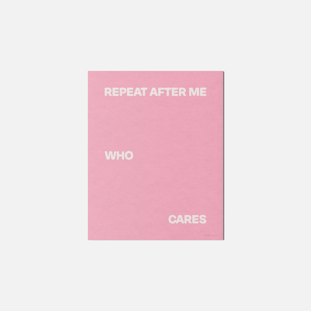 REPEAT PRINT