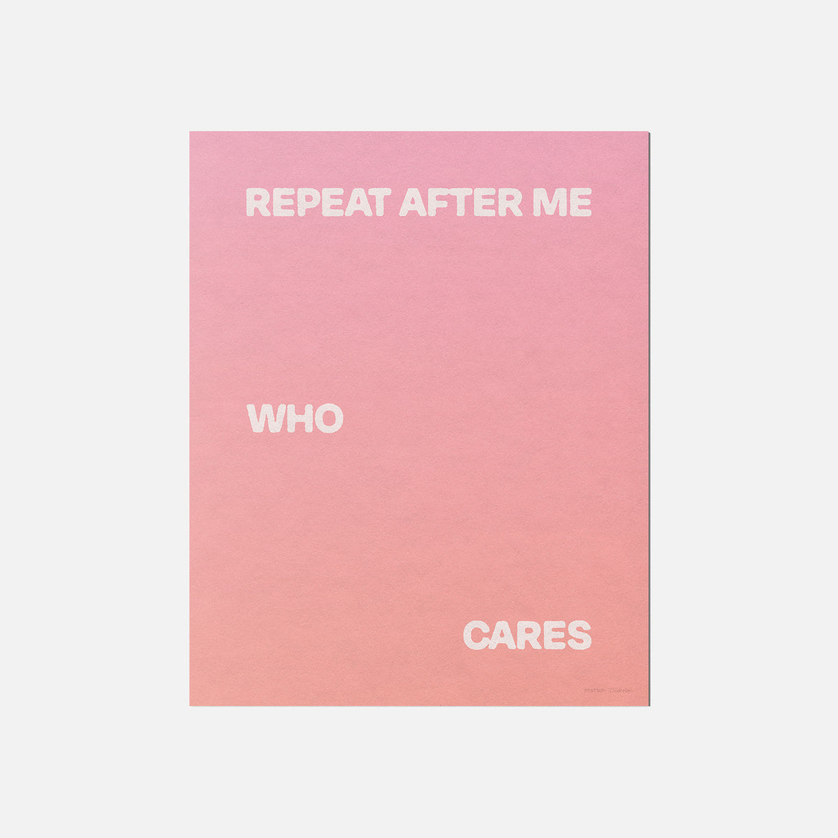 REPEAT PRINT