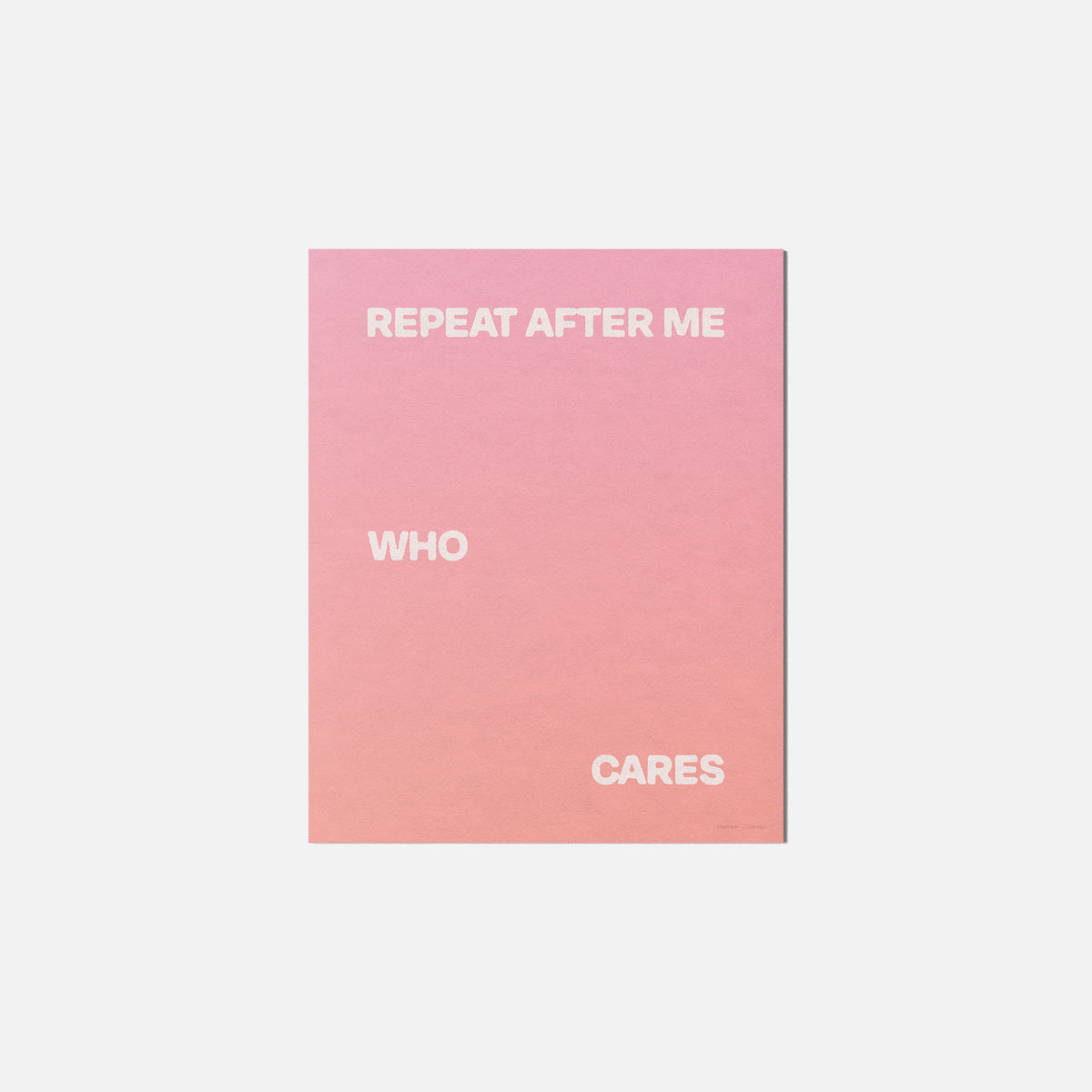 REPEAT PRINT