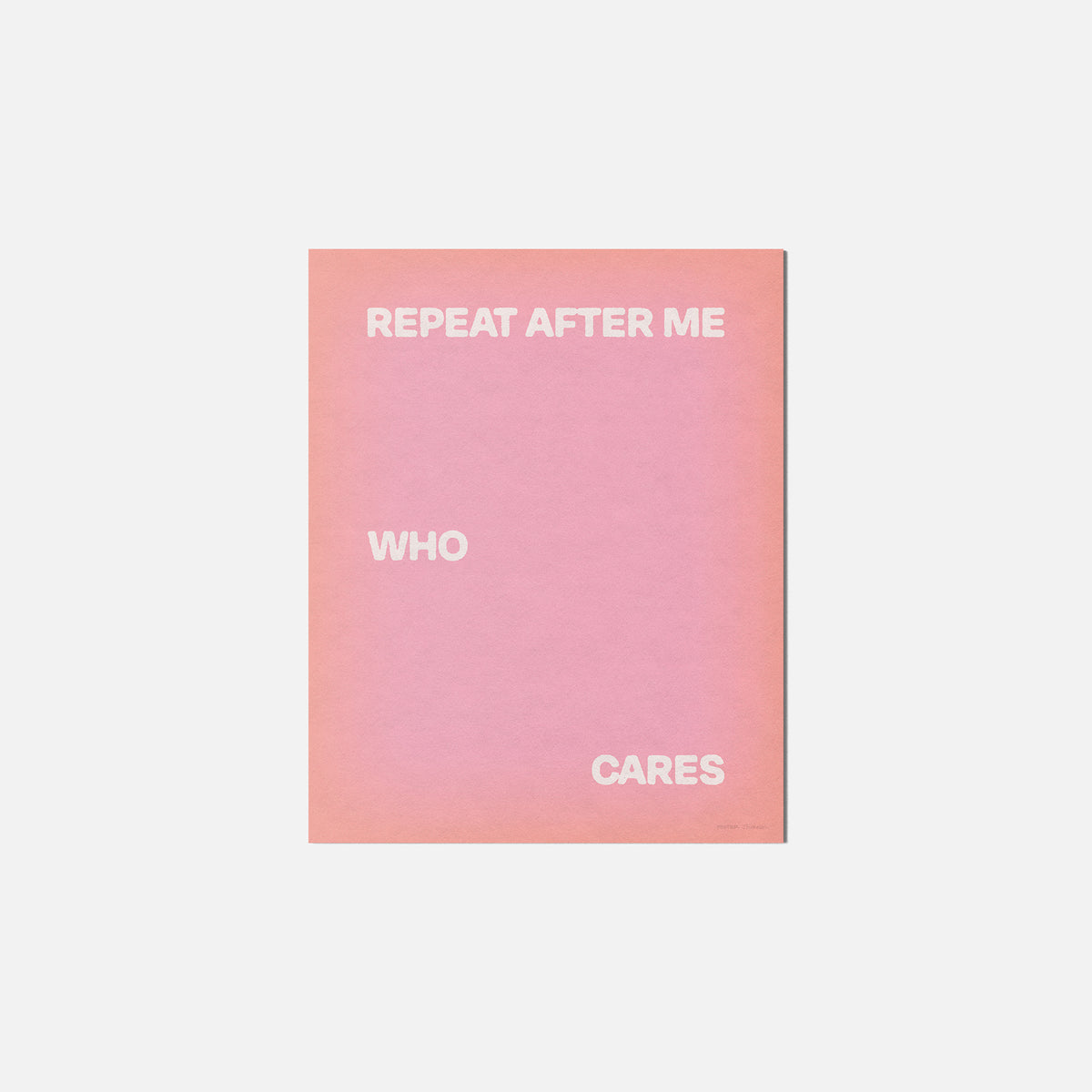 REPEAT PRINT