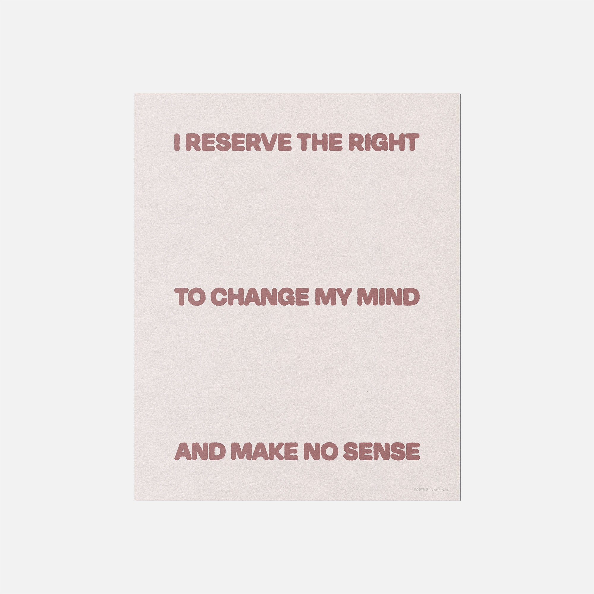 RESERVE PRINT