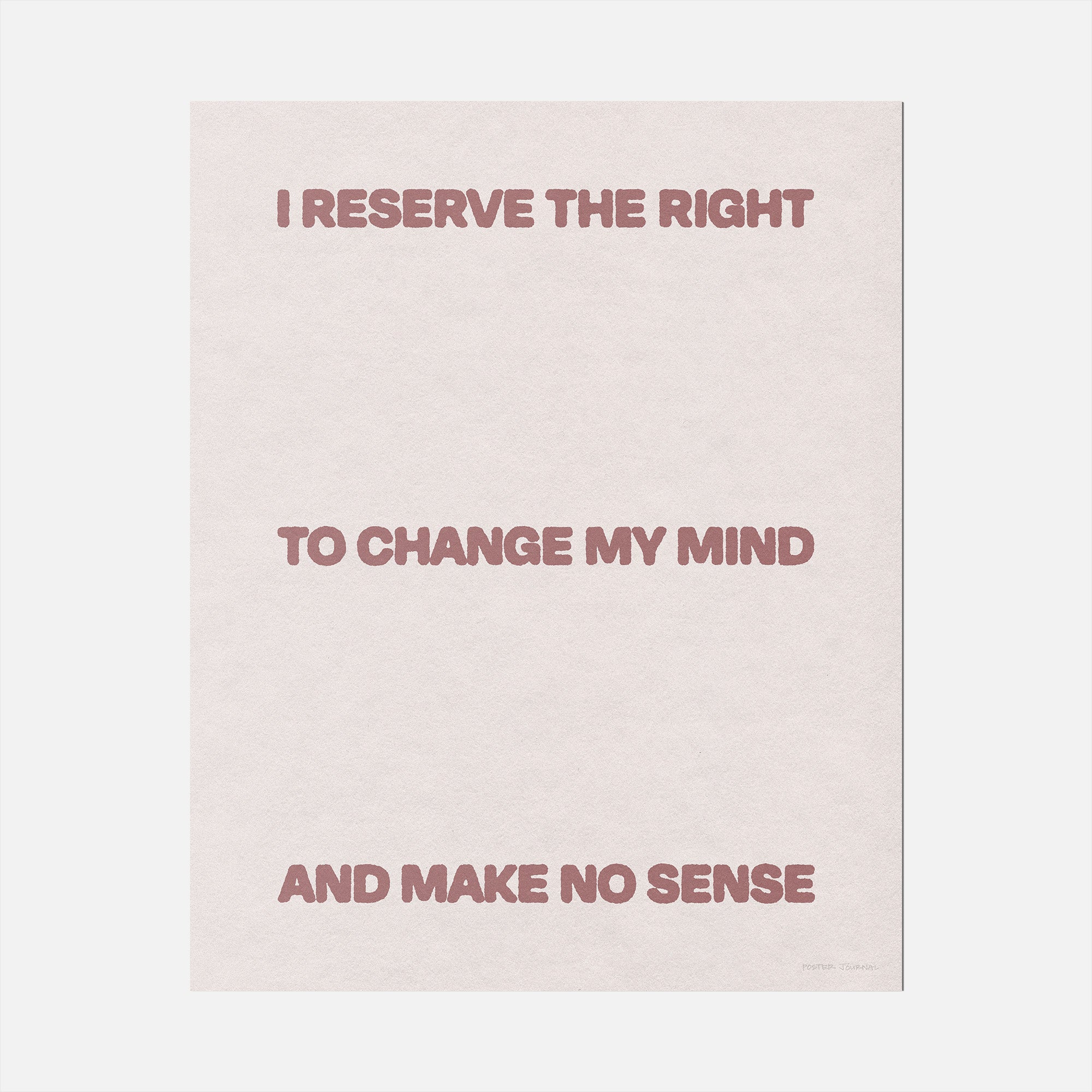 RESERVE PRINT