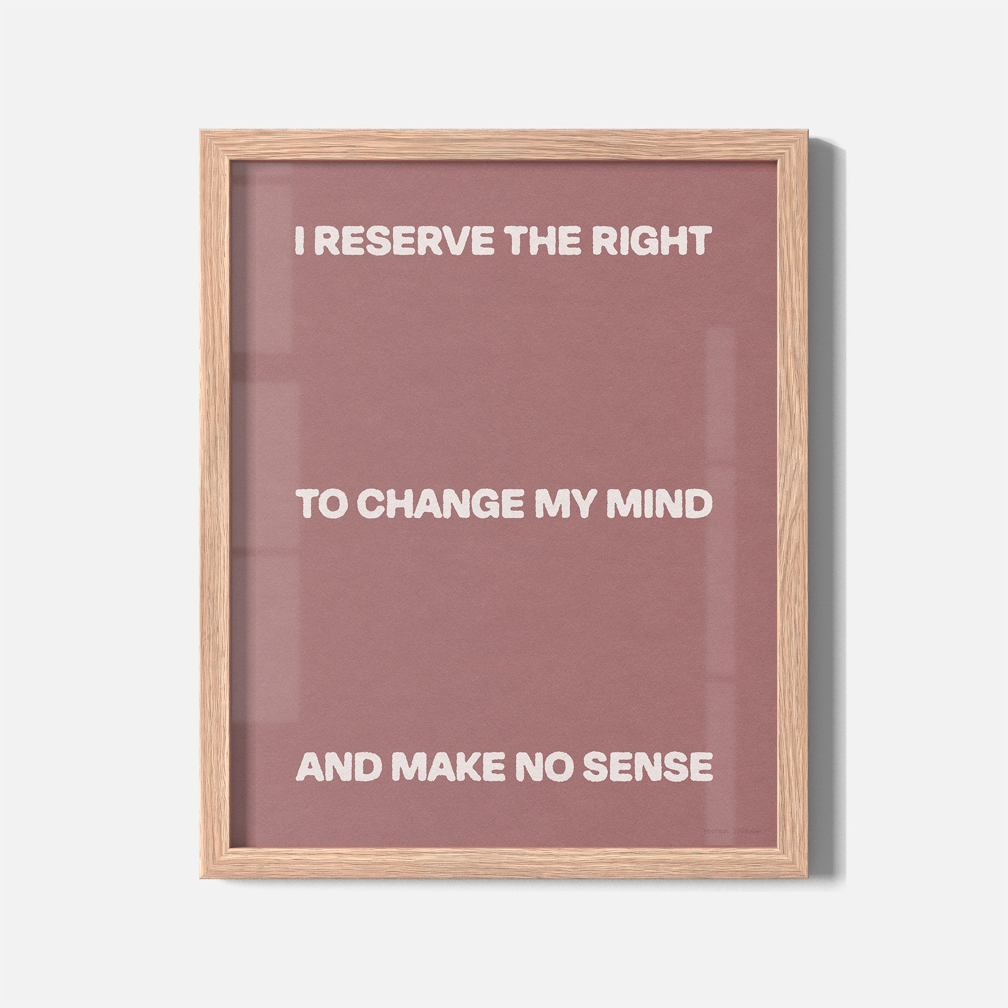 RESERVE PRINT