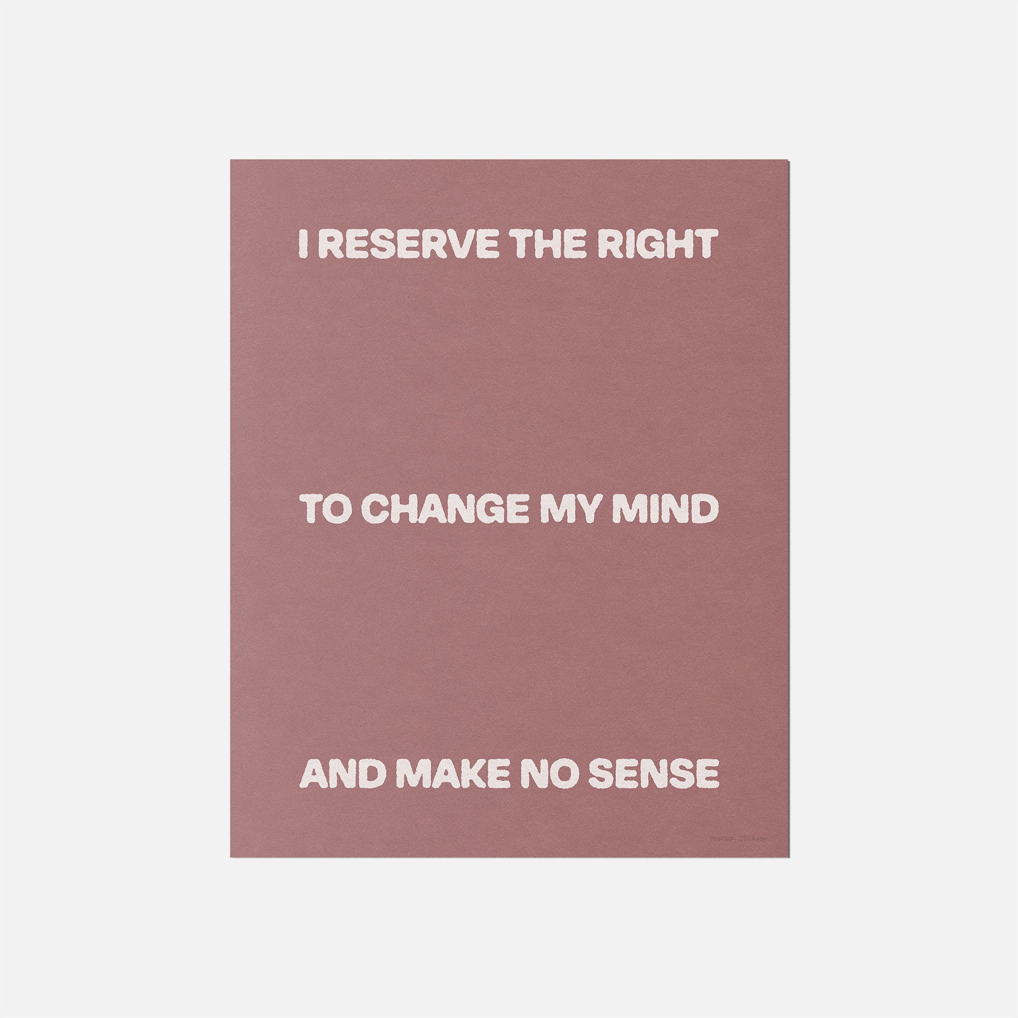 RESERVE PRINT