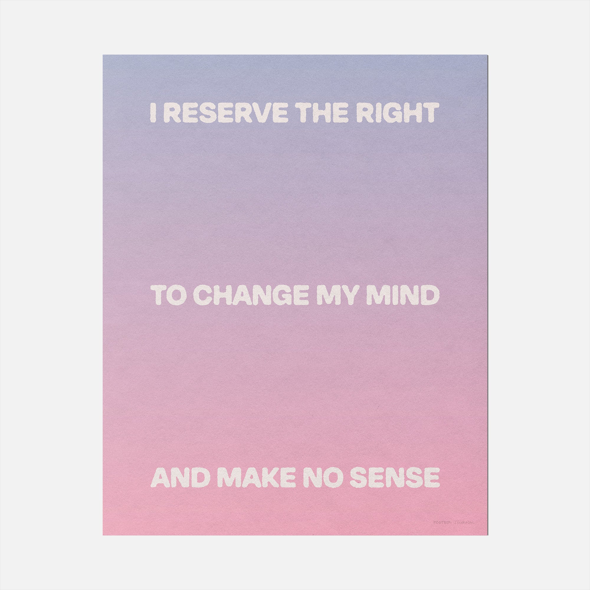 RESERVE PRINT