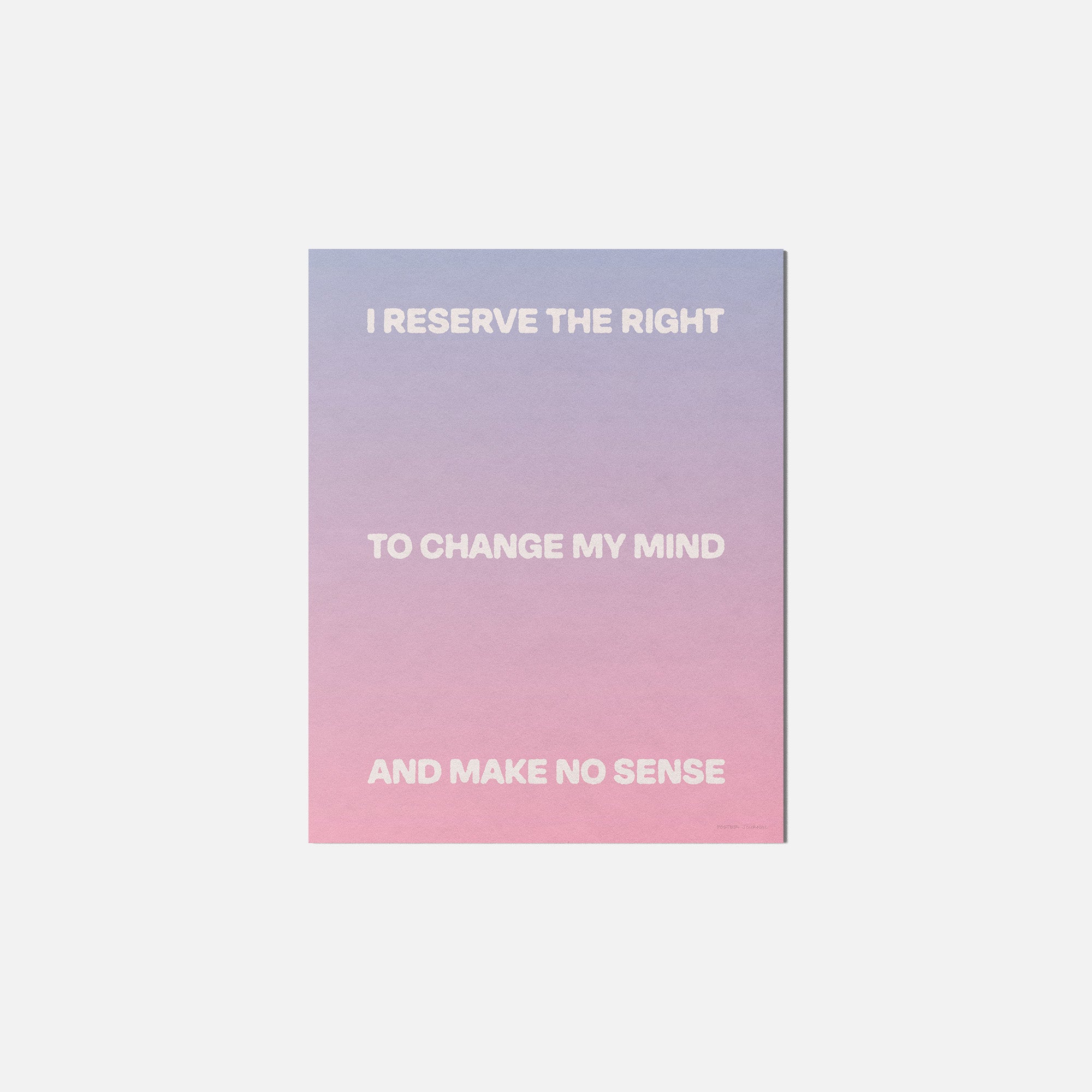 RESERVE PRINT