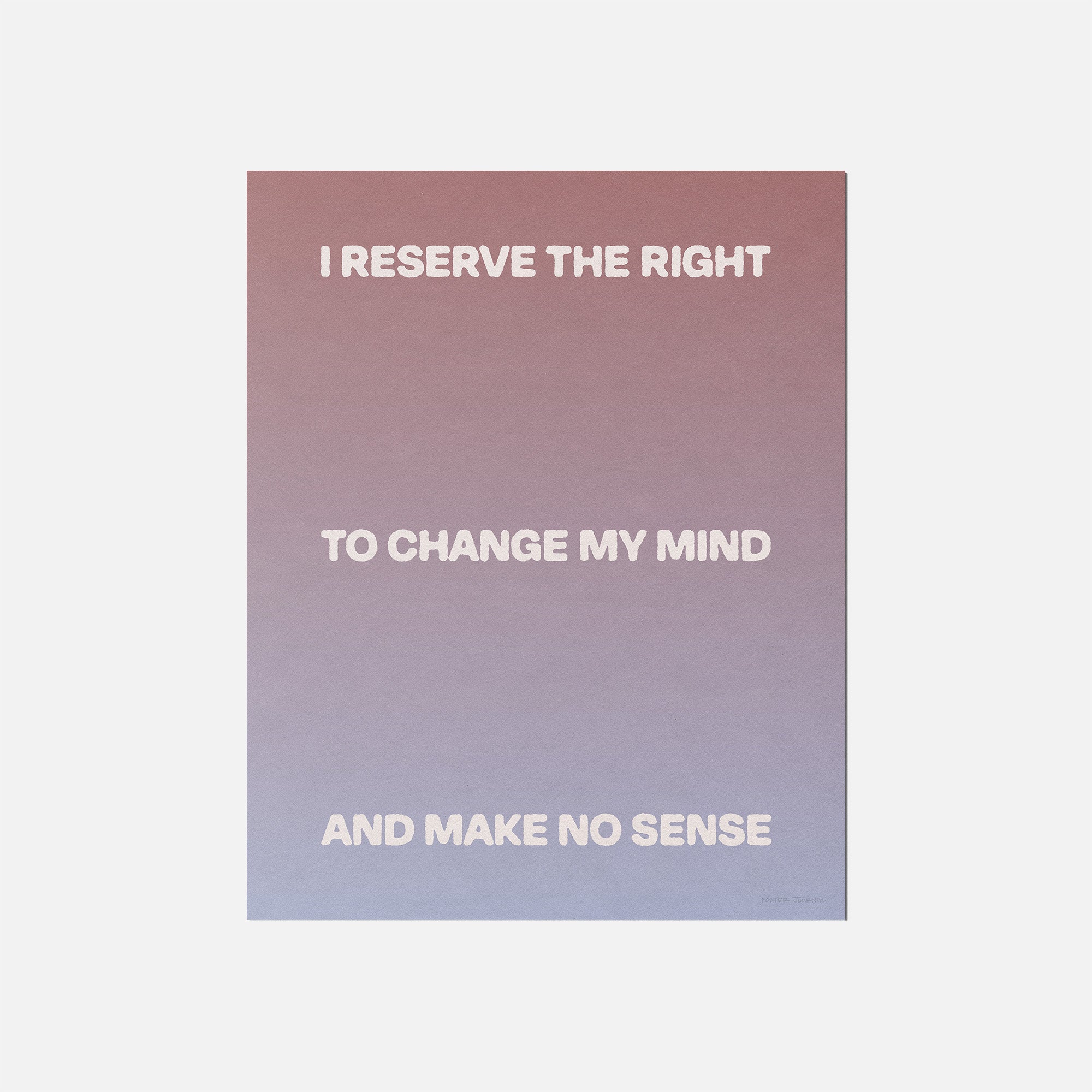 RESERVE PRINT