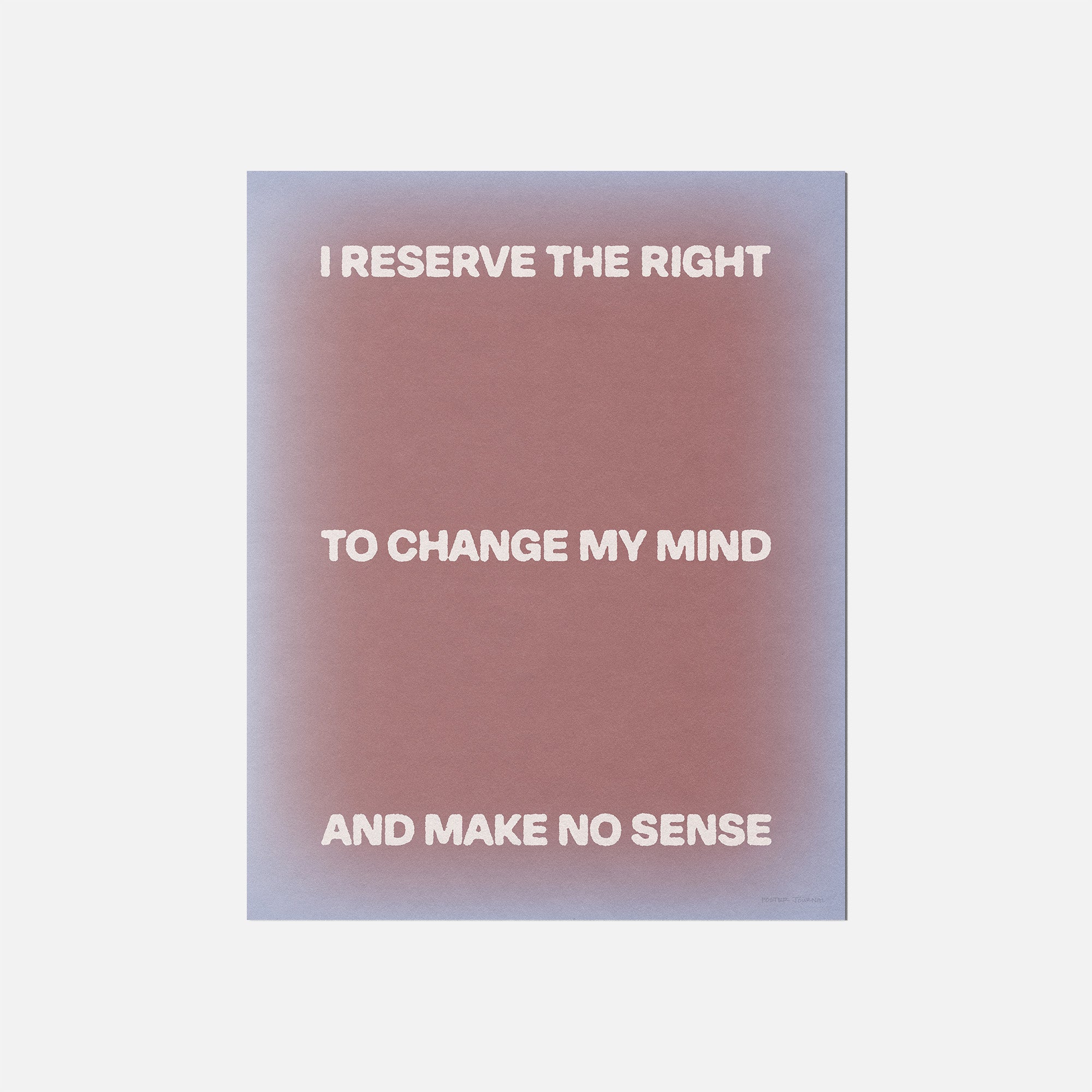 RESERVE PRINT