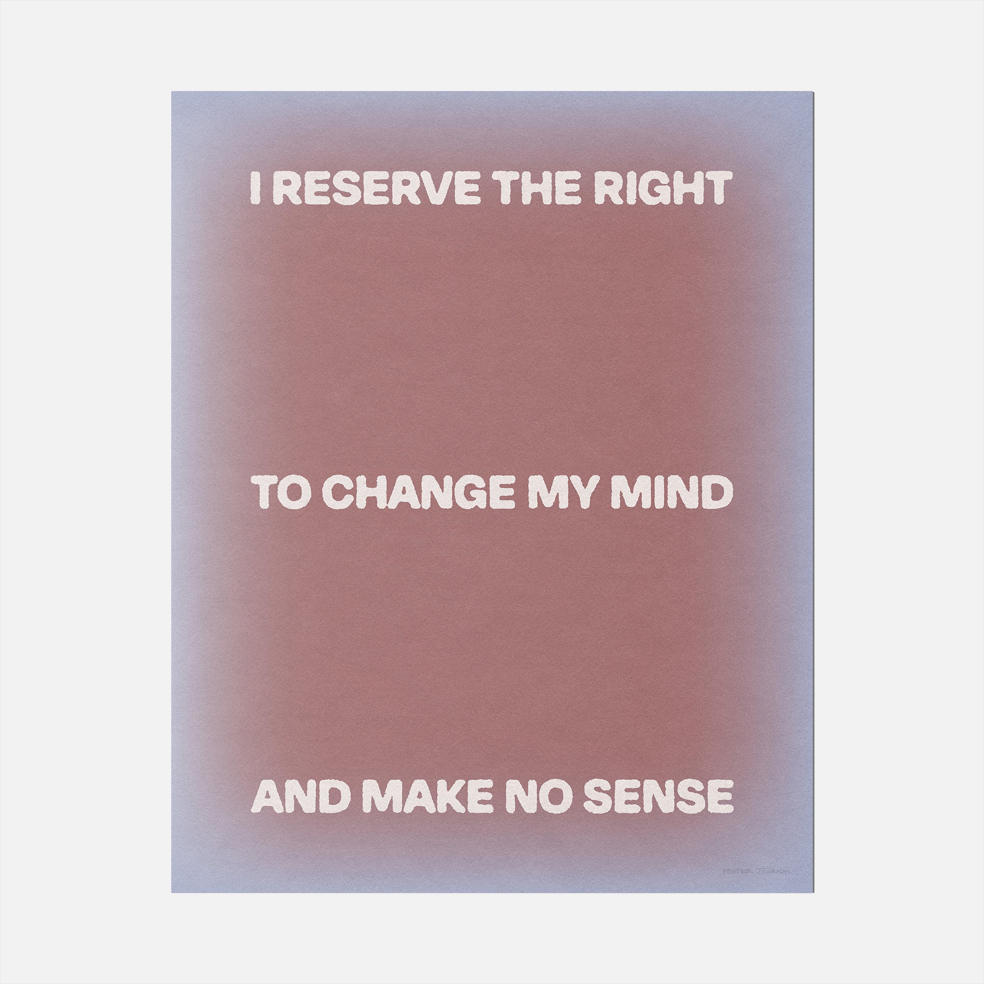 RESERVE PRINT