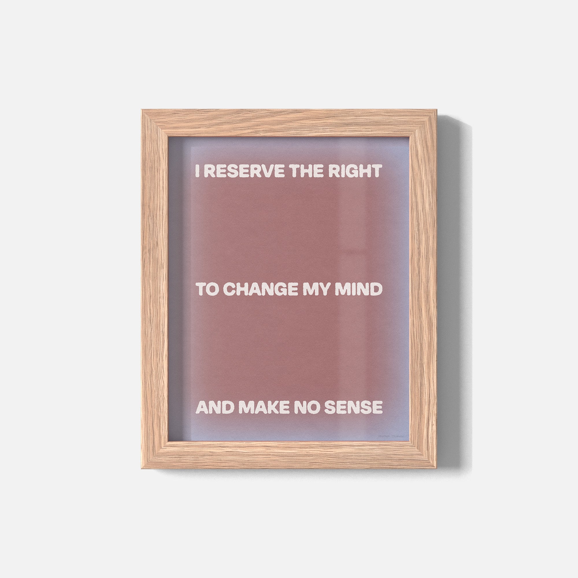 RESERVE PRINT