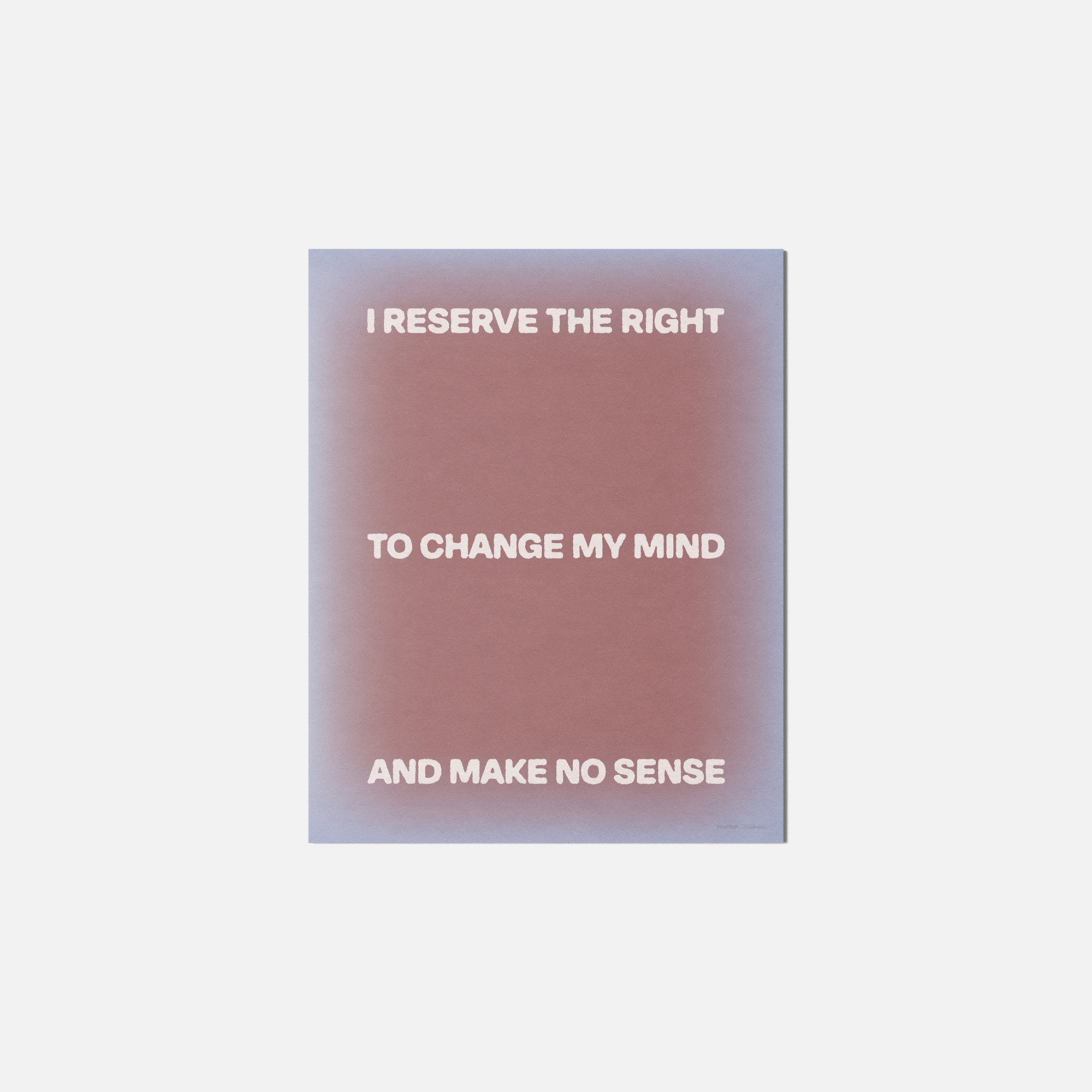 RESERVE PRINT
