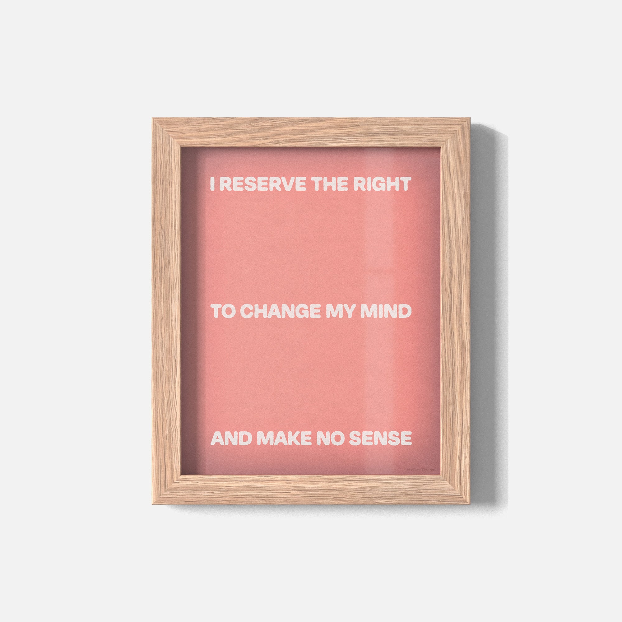 RESERVE PRINT