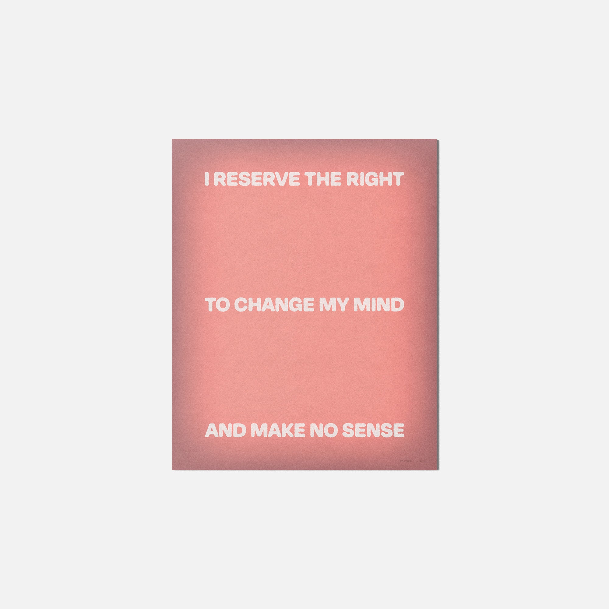 RESERVE PRINT
