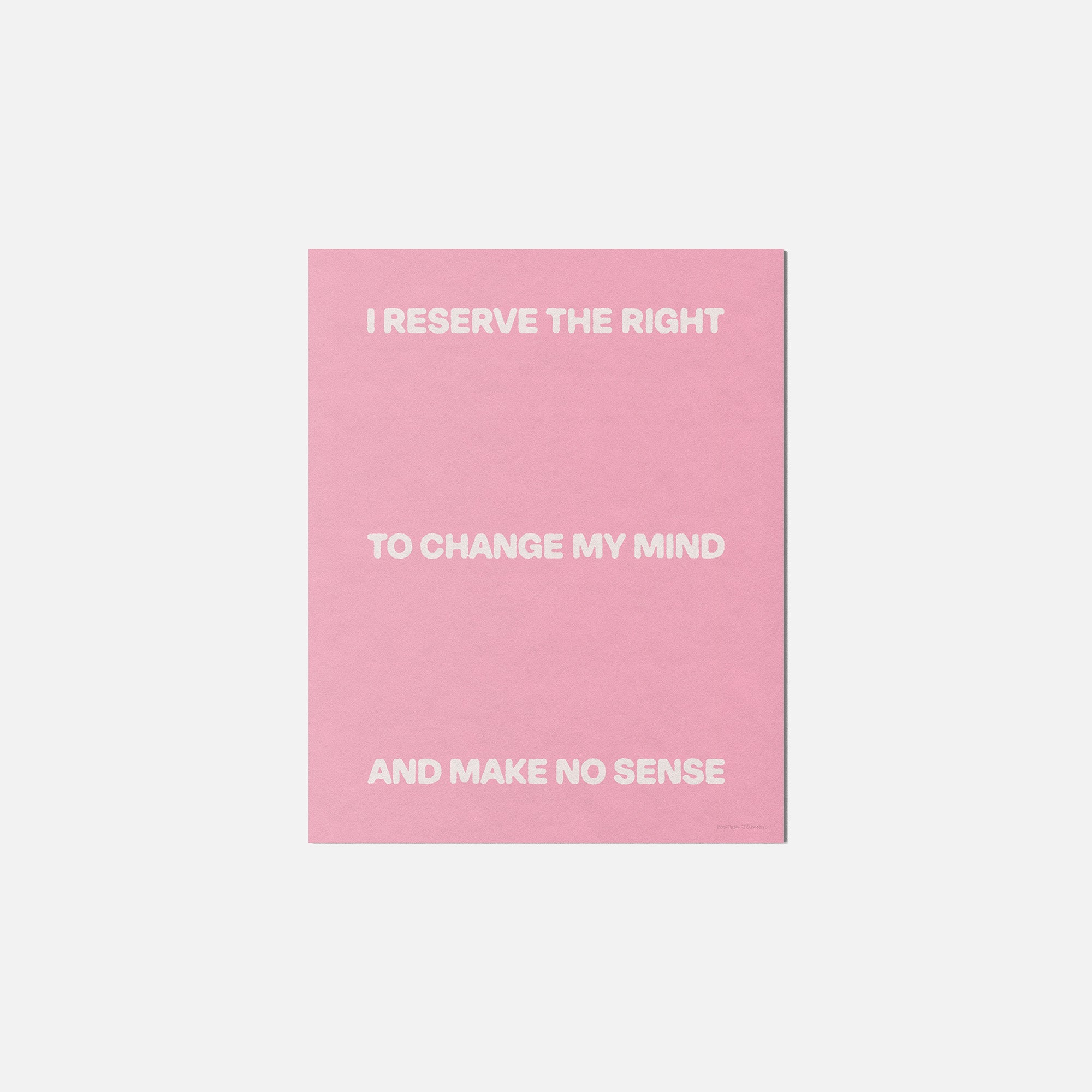 RESERVE PRINT