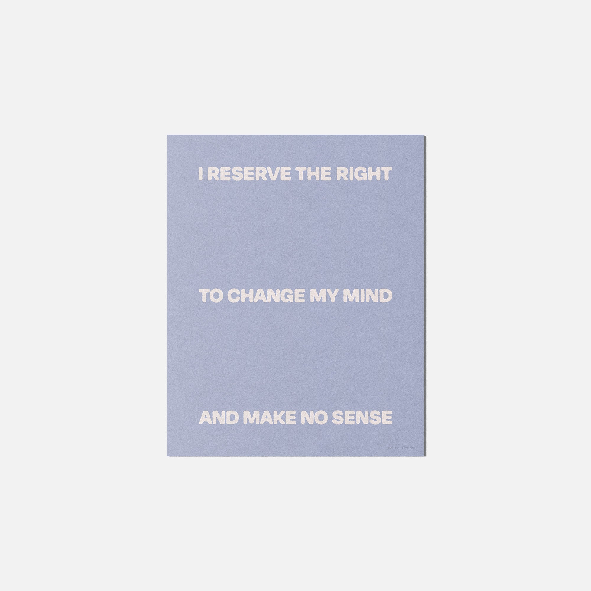RESERVE PRINT