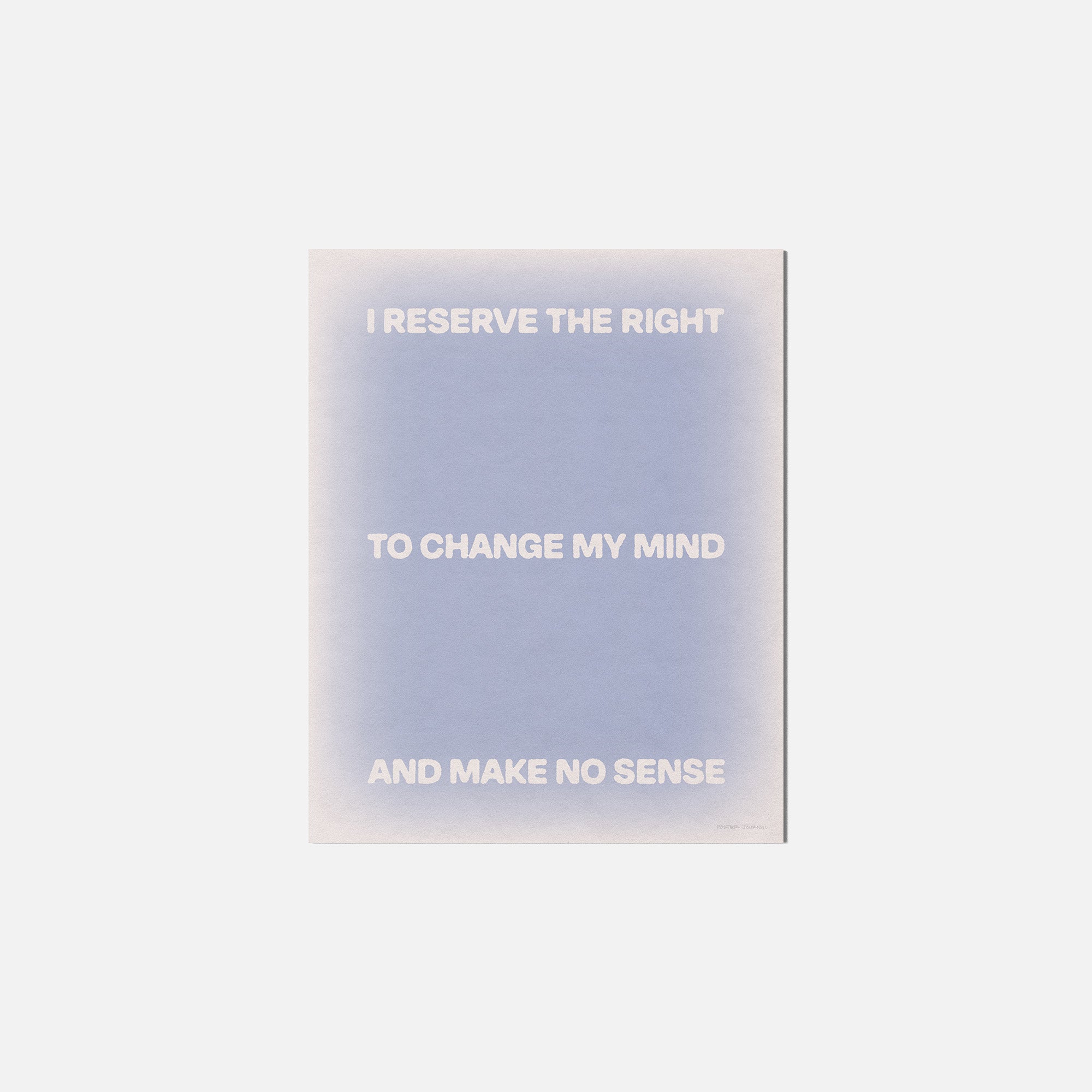 RESERVE PRINT