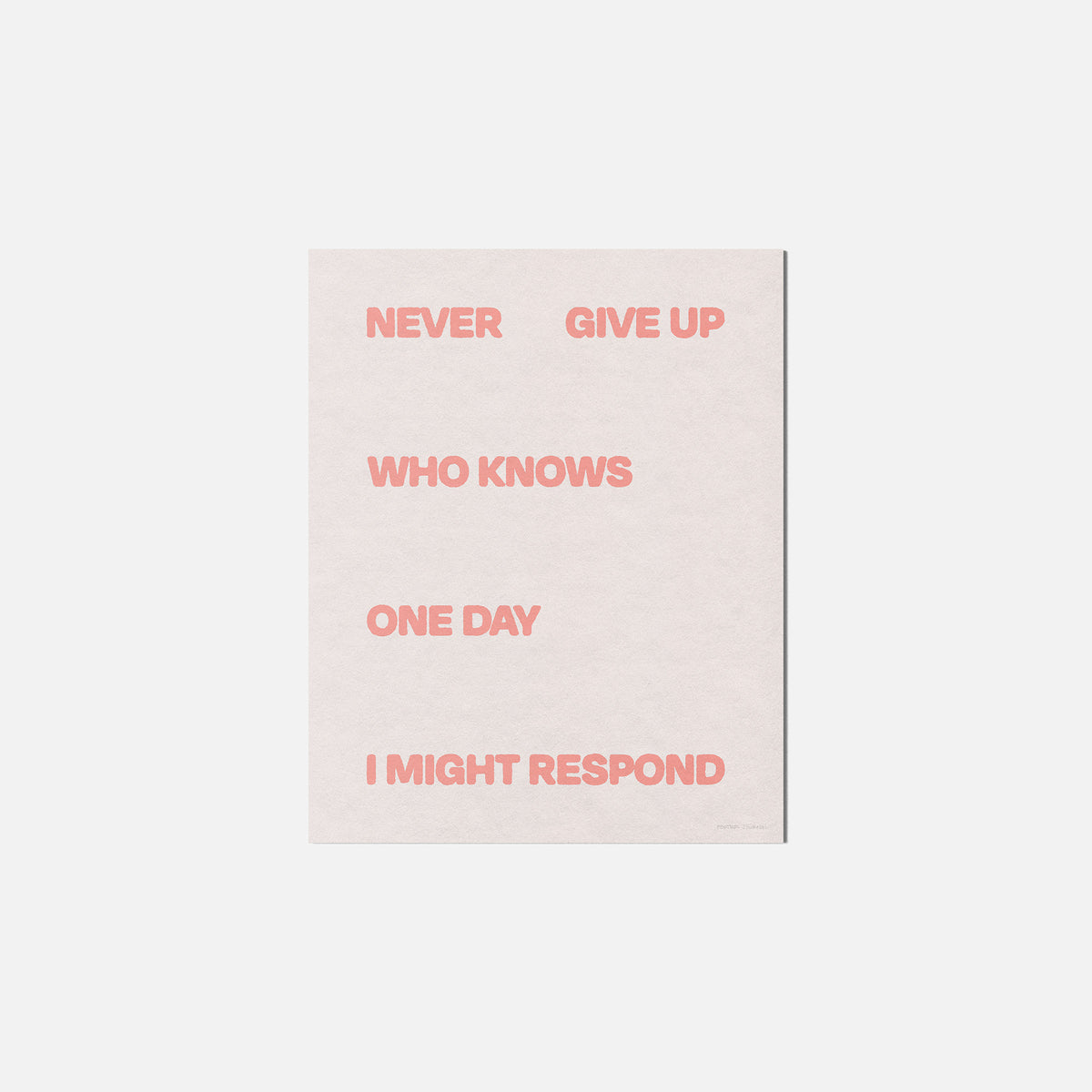 RESPOND PRINT