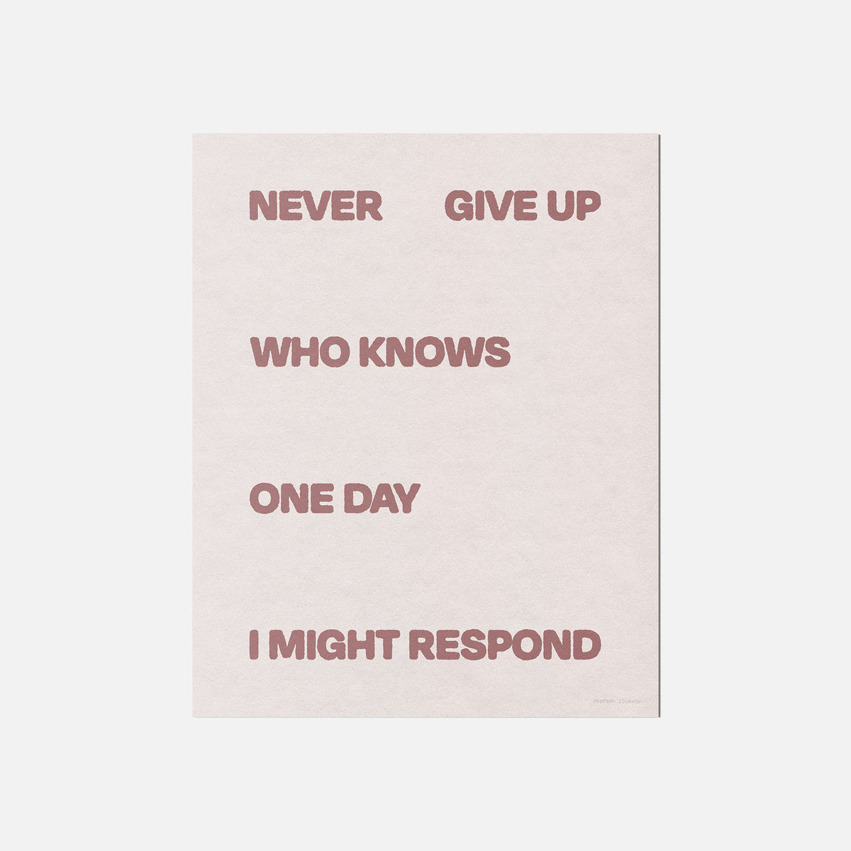 RESPOND PRINT