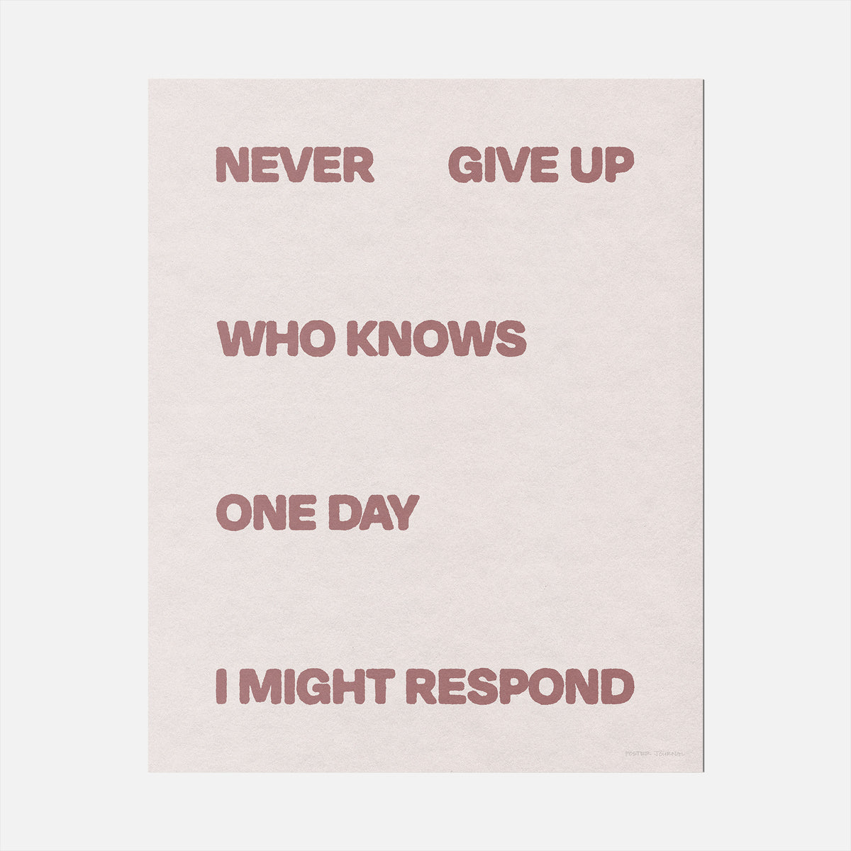 RESPOND PRINT
