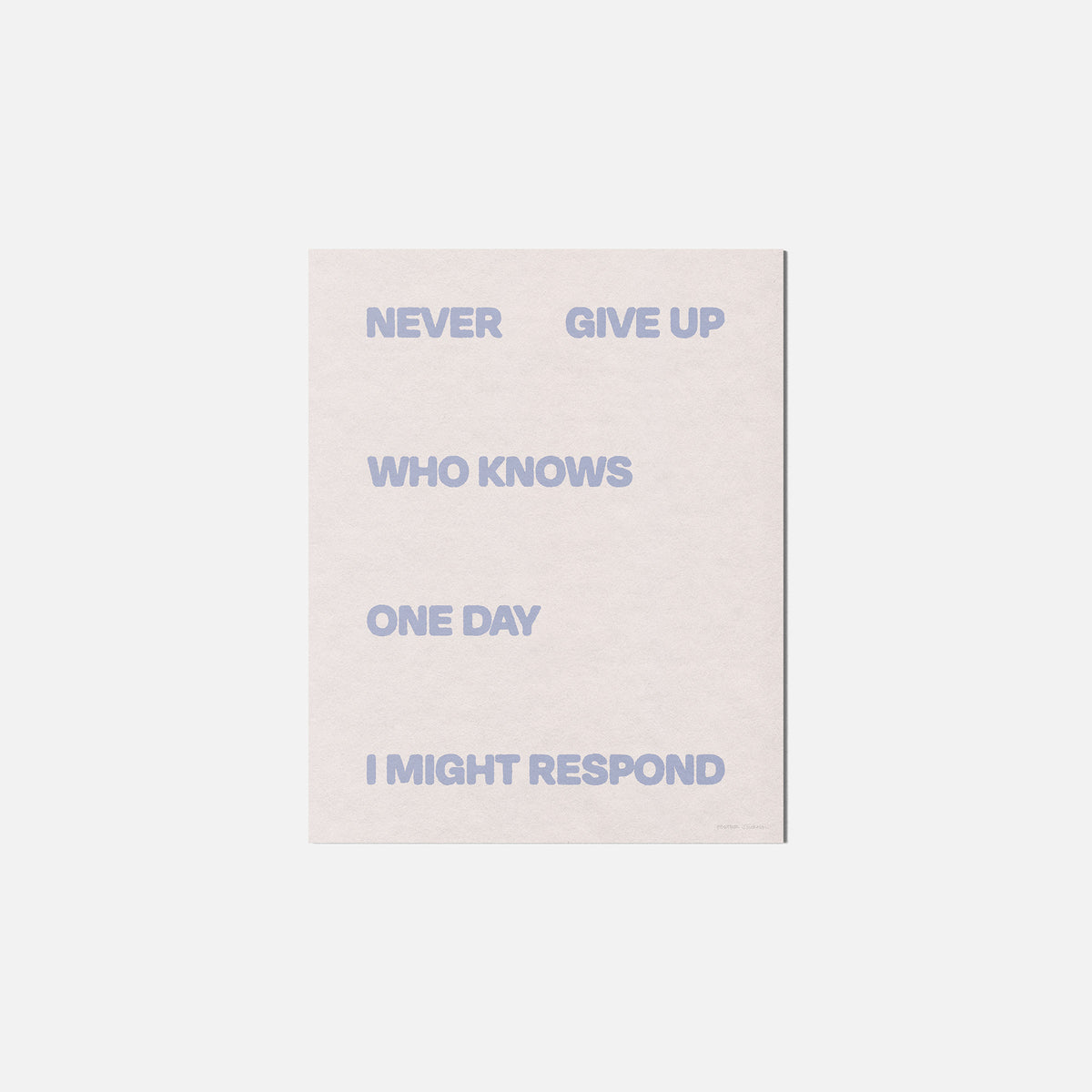 RESPOND PRINT