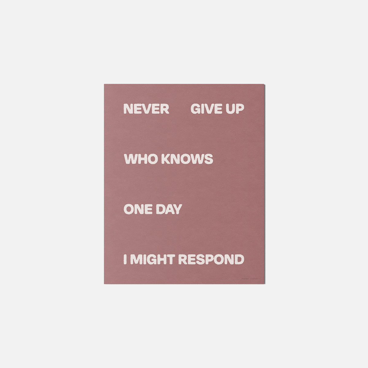 RESPOND PRINT