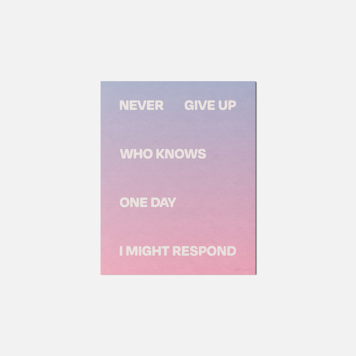 RESPOND PRINT