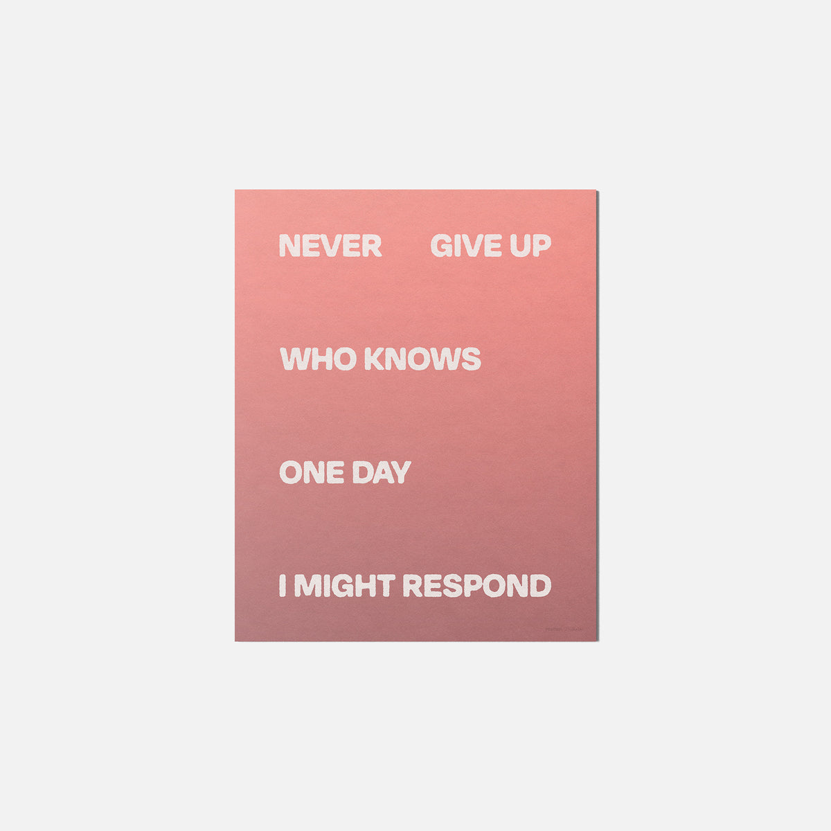 RESPOND PRINT