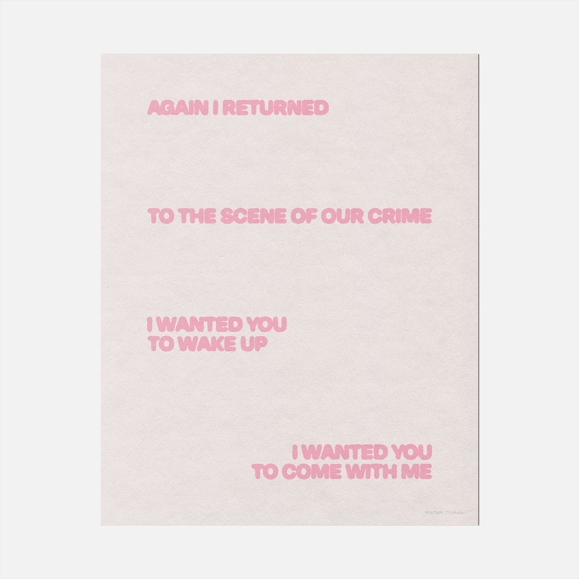 RETURNED PRINT