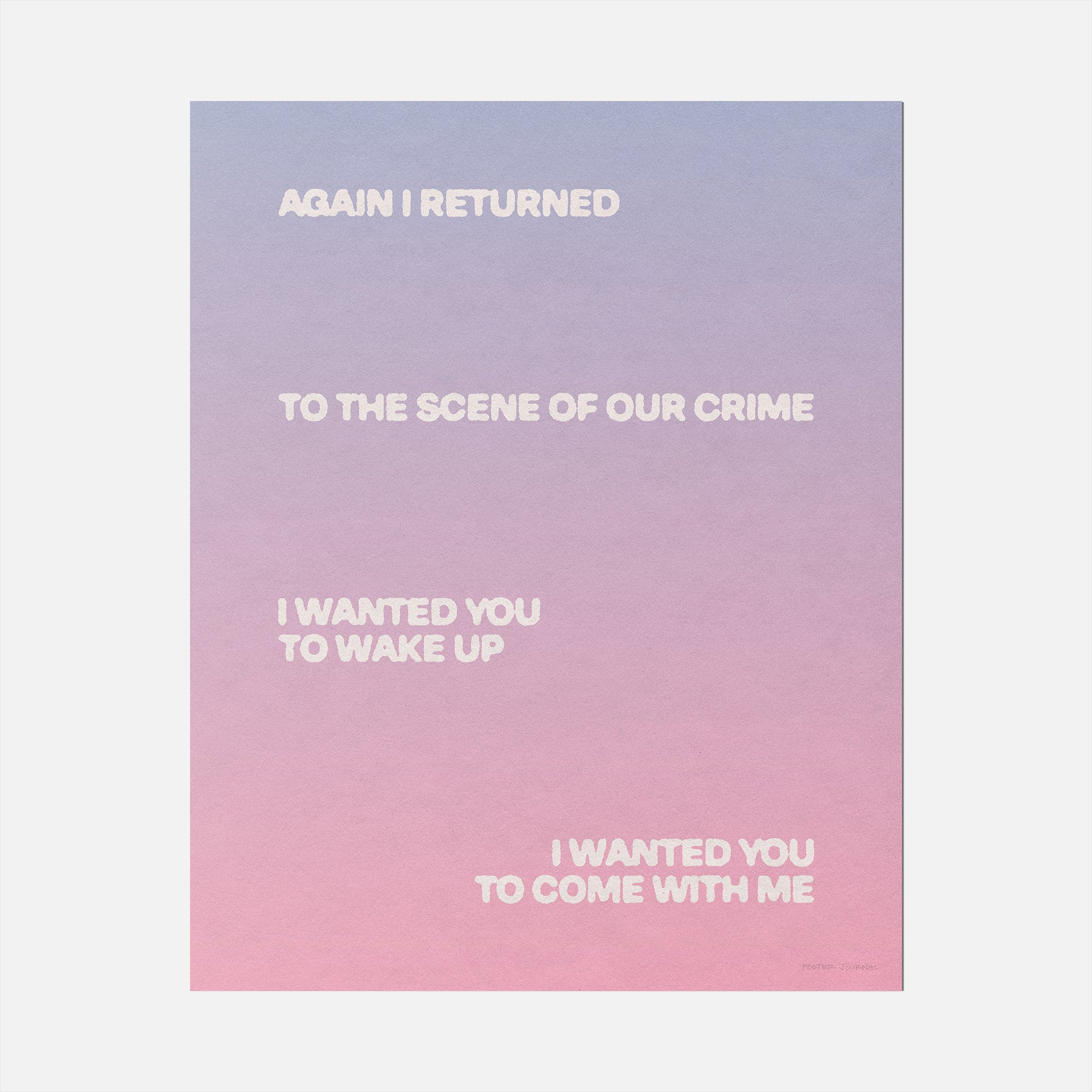 RETURNED PRINT