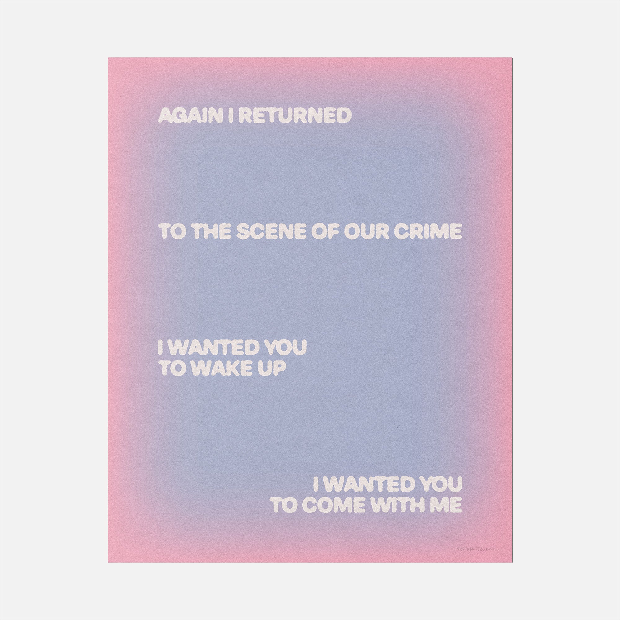 RETURNED PRINT